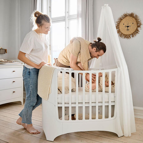 Leander Classic Baby Cot in White - Little Snoozes