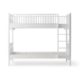 FREE Installation - Oliver Furniture Seaside Classic Bunk Bed with Vertical Ladder in White - Little Snoozes