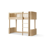 FREE Installation - Oliver Furniture Wood Mini+ Low Loft Bed in Oak - Little Snoozes