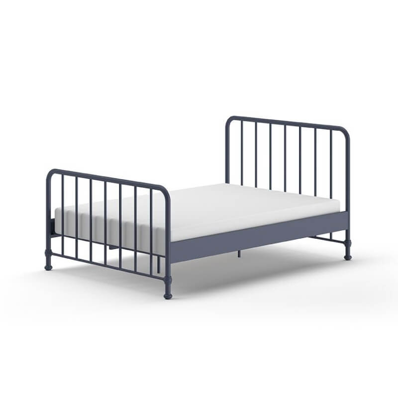 Vipack Bronxx Metal Double Bed - Little Snoozes
