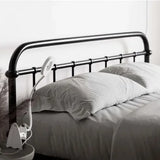 Metal Kids Bed in Matte Black (Various Sizes) - Little Snoozes