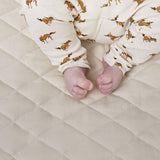 Children's Quilted Teepee Playmat in Natural - Little Snoozes