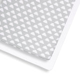 Snuz 2 Pack Cot & Cot Bed Fitted Sheet – Cloud Nine - Little Snoozes