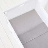 Snuz 2 Pack Crib Fitted Sheets - Grey - Little Snoozes