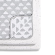 Snüz 3 Piece Crib Bedding Set – Cloud Nine In Grey - Little Snoozes