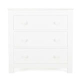 Aylesbury 3 Drawer Dresser & Changer In White - Little Snoozes