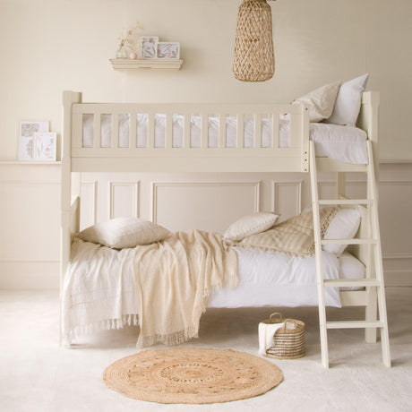Little Folks Furniture Fargo Bunk Bed In Ivory White - Little Snoozes