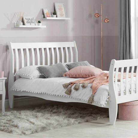 Birlea Belford Small Double Bed in White - Little Snoozes