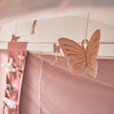 FREE Installation - LIFETIME Kidsrooms Children's Butterflies Four Poster Bed - Little Snoozes