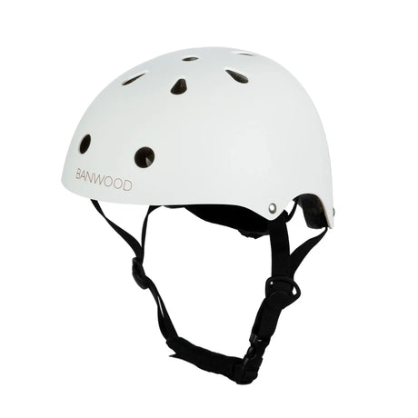 Banwood Classic Helmet - Matte White - Little Snoozes