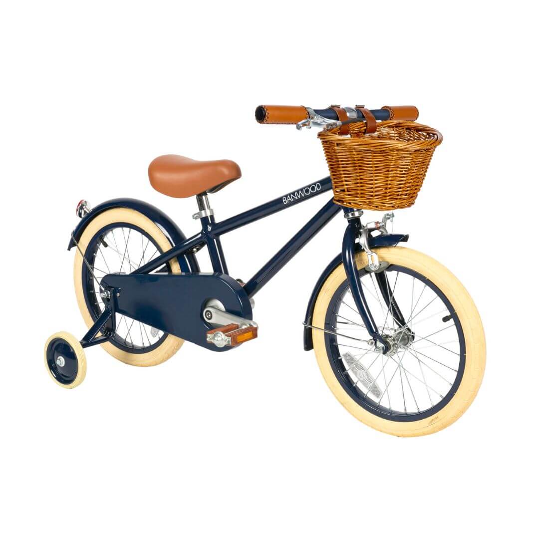 Banwood Classic Kids Bicycle in Navy Blue - Little Snoozes