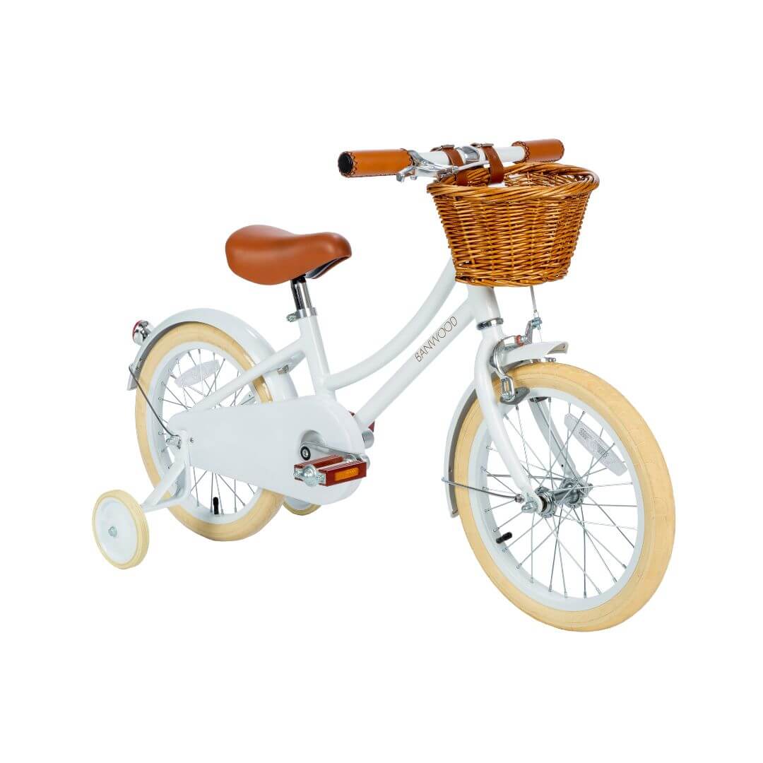 Banwood Classic Kids Bicycle in White - Little Snoozes