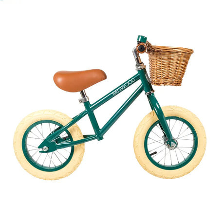 Banwood First Go Balance Bike in Dark Green - Little Snoozes