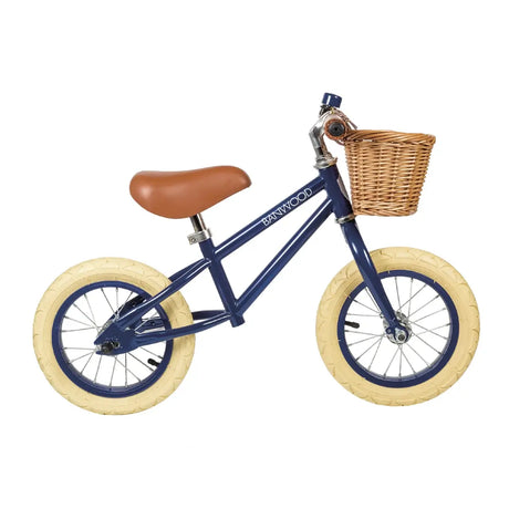 Banwood First Go Balance Bike in Navy Blue - Little Snoozes