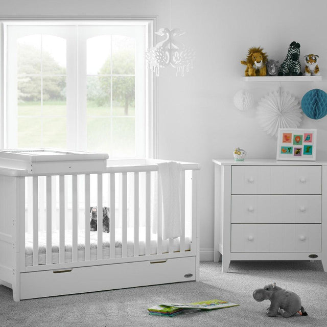 Belton 2 Piece Nursery Room Set In White - Little Snoozes