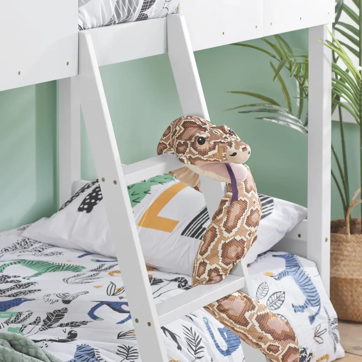 Birlea Safari Bunk Bed in White - Little Snoozes