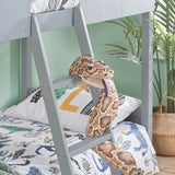Birlea Safari Bunk Bed in Grey - Little Snoozes