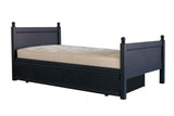 Little Folks Fargo Small Double Bed with Trundle In Painswick Blue - Little Snoozes