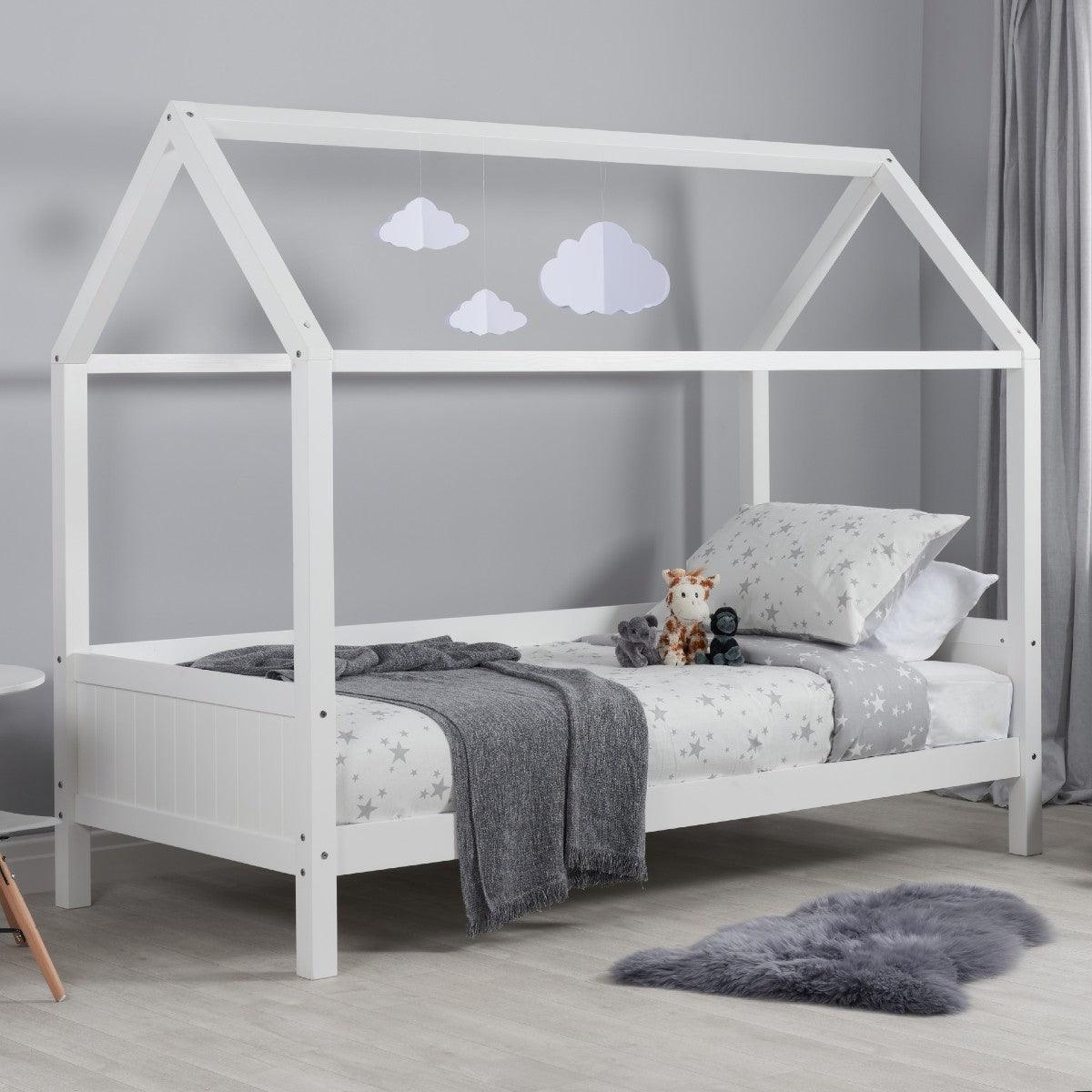 Birlea Home Bed In Grey - Little Snoozes