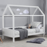 Birlea Home Bed In Grey - Little Snoozes