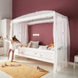 FREE Installation - LIFETIME Kidsrooms Fairy Dust Four Poster Bed - Little Snoozes