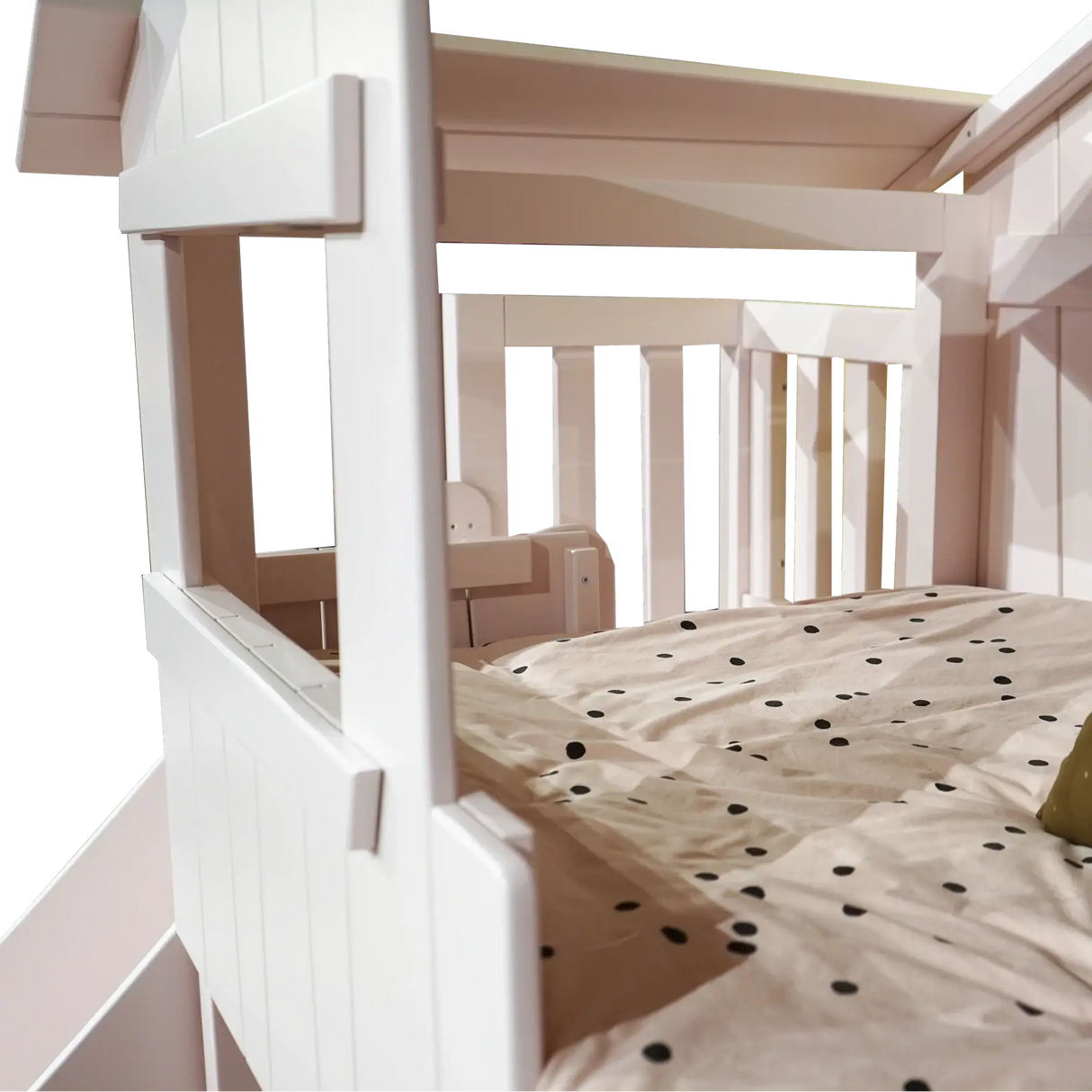 Mathy By Bols Treehouse Bunk Bed with Platform and Slide - Little Snoozes
