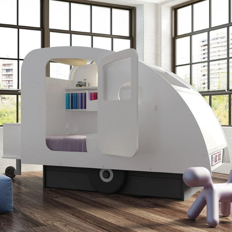 Mathy by Bols Kids Caravan Themed Bed - Little Snoozes