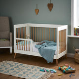 Maya Mini 2 Piece Room Set White with Natural - Little Snoozes