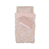 MOON FLOWER Children's Bedding Set. (Reversible) Fitted Sheet & Pillow Cases - Little Snoozes