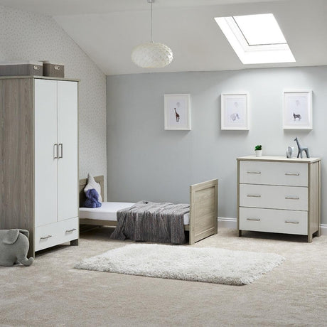 Nika 3 Piece Room Set In Grey Wash & White - Little Snoozes