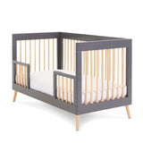 Maya Cot Bed in Slate and Natural - Little Snoozes