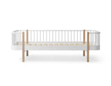 FREE Installation - Oliver Furniture Wood Original Day Bed in White/Oak - Little Snoozes