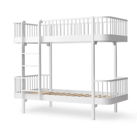 FREE Installation - Oliver Furniture Wood Original Bunk Bed in White - Little Snoozes
