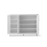 FREE Installation - Oliver Furniture Wood Multi Cupboard 3 Doors in White - Little Snoozes