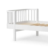 FREE Installation - Oliver Furniture Wood Original Single Bed in White - Little Snoozes