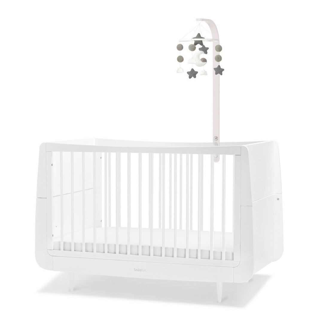 Snuz Baby Cot Mobile In Rose White - Little Snoozes