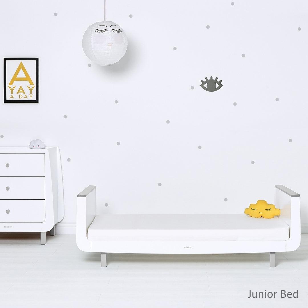 Snüz SnuzKot Mode 2 Piece Nursery Furniture Set In Grey - Little Snoozes