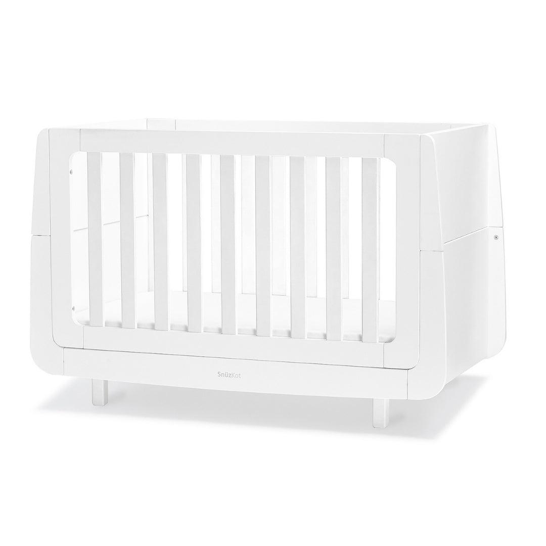 Snüz SnuzKot Mode Cot Bed In White - Little Snoozes