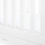 Snüz SnuzKot Mode Cot Bed In White - Little Snoozes