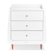 SnuzKot Skandi Drawers & Changing Unit In Rose Gold - Little Snoozes