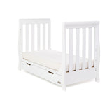 Stamford Mini Sleigh 2 Piece Room Set In White - Little Snoozes