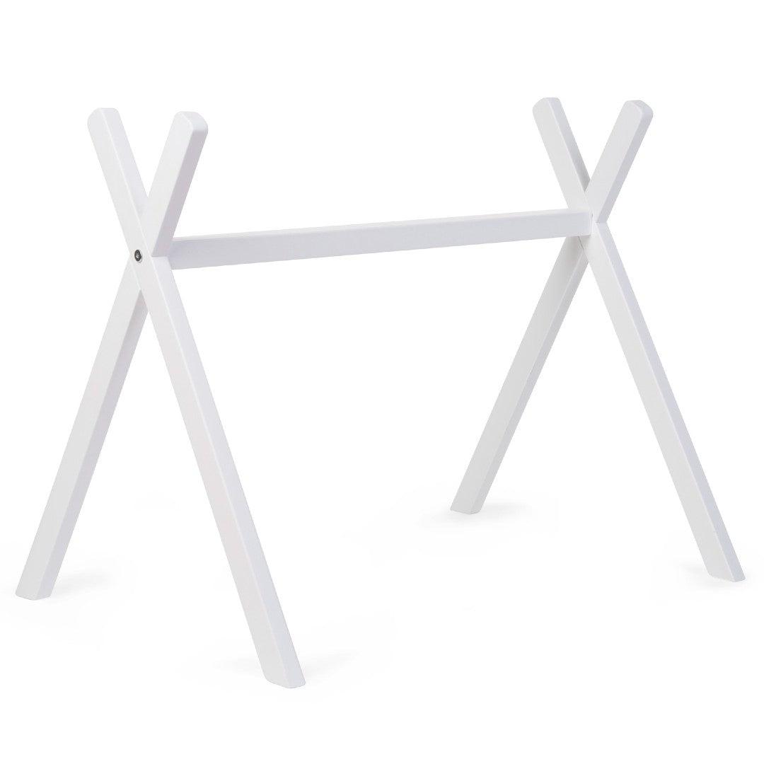 Teepee Baby Play Gym Frame In White - Little Snoozes