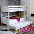 Thuka Nordic Bunk Bed with Trundle and Grooved Panels - Little Snoozes