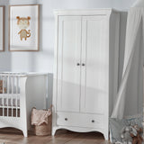 Clara 3 Piece Nursery Room Set in White - Little Snoozes