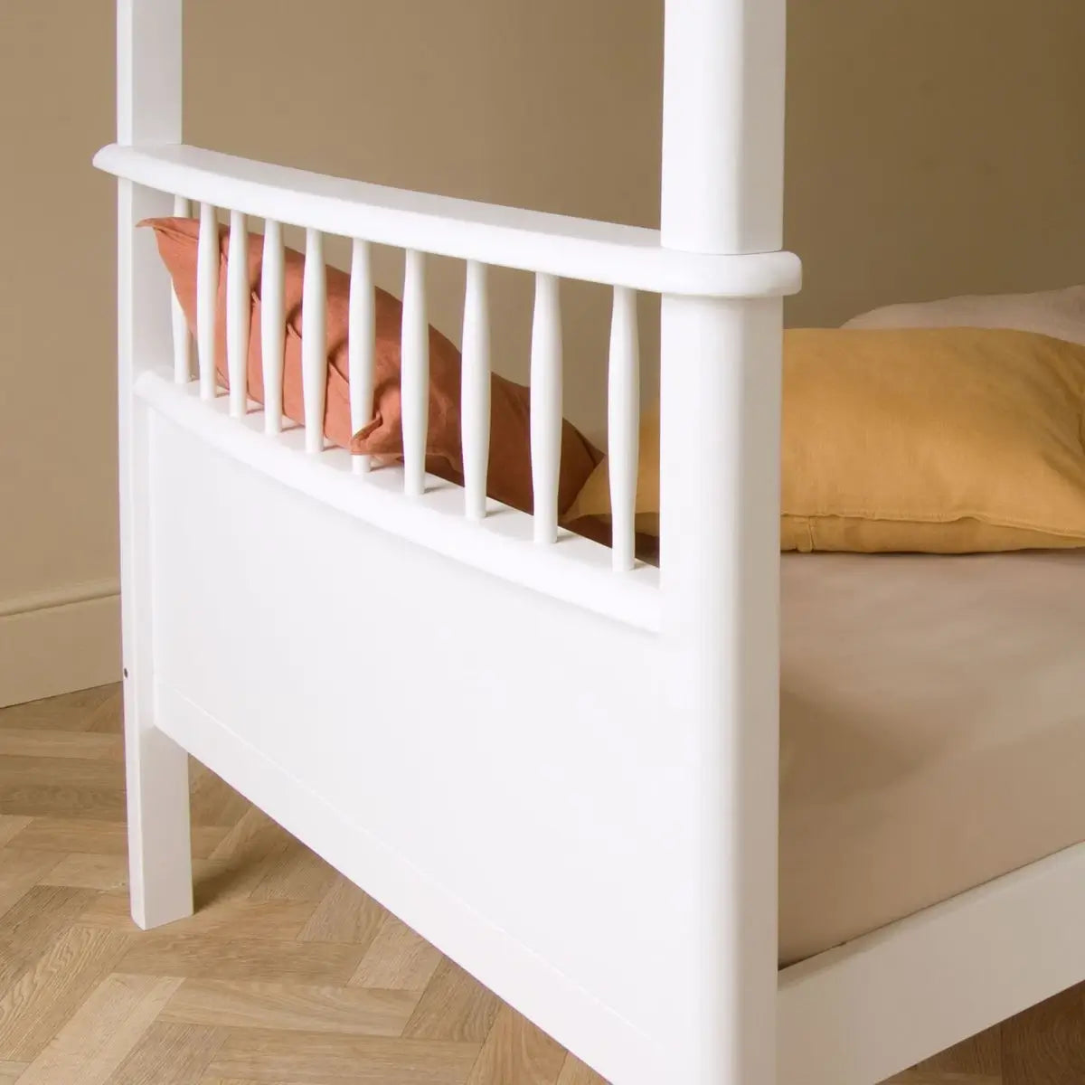 Little Folks Bowood Bunk Bed in Pure White - Little Snoozes