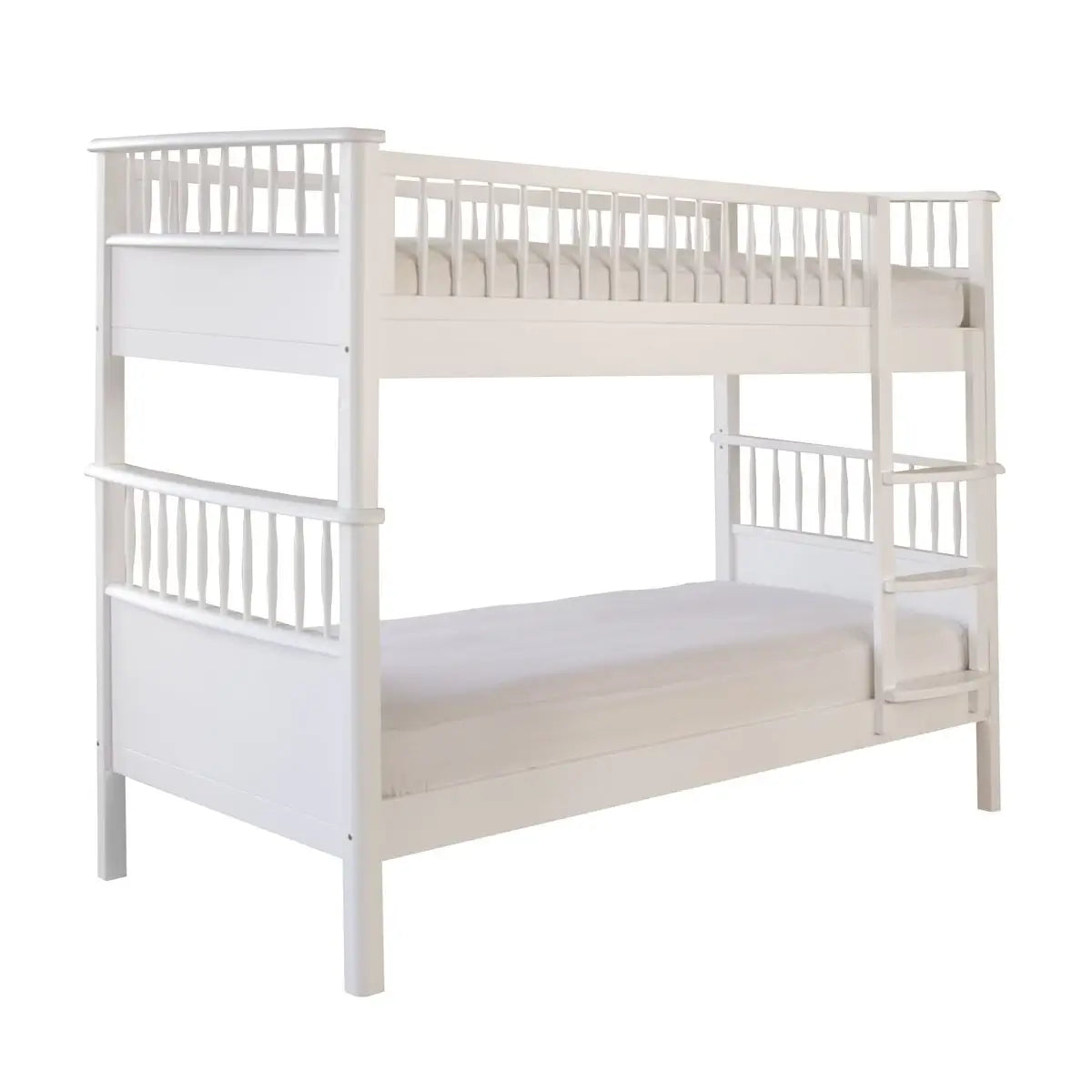 Little Folks Bowood Bunk Bed in Pure White - Little Snoozes