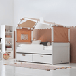 FREE Installation - LIFETIME Kidsrooms Cool Kids Hut Day Bed - Little Snoozes
