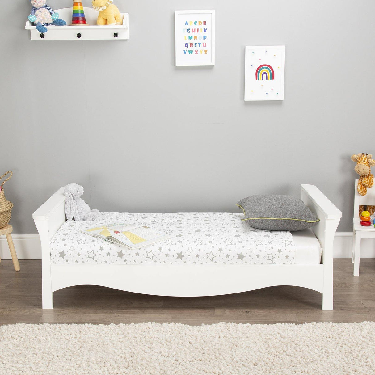 Clara Cot Bed in White - Little Snoozes