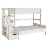 FREE Installation - LIFETIME Kidsrooms Family Bunk Bed with Steps (3 Sizes) - Little Snoozes