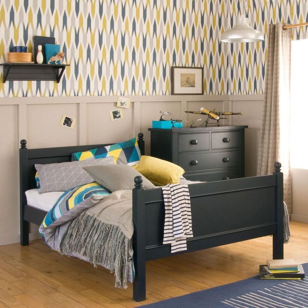 Little Folks Fargo Small Double Bed In Painswick Blue - Little Snoozes
